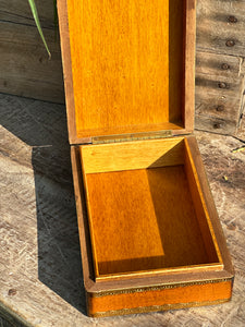 Handmade Florentine Pansy Box