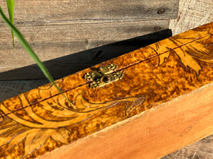 Carved Lotus Box