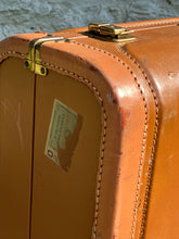 Load image into Gallery viewer, Vintage Leather Suitcase
