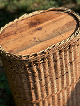 Load image into Gallery viewer, Oval Wicker Basket
