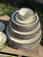 Load image into Gallery viewer, Bavarian White &amp; Blue China, Service for 8
