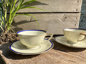 Bavarian White & Blue China, Service for 8