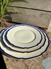 Load image into Gallery viewer, Bavarian White &amp; Blue China, Service for 8
