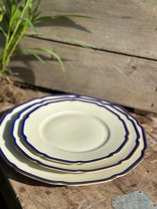 Bavarian White & Blue China, Service for 8