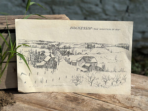 Pen & Ink "Hockessin: The Winter of 1910" Original Art