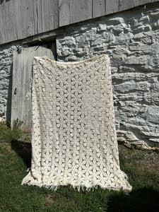 Vintage Fringe Throw/Tablecloth, multiple styles