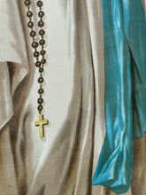 Load image into Gallery viewer, Framed &quot;Immaculate Conception&quot; on Fabric Art
