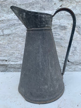 Load image into Gallery viewer, French Vintage Zinc Pitcher

