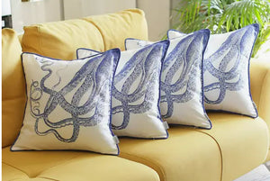 Handmade Turkish Octopus Pillow