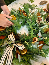 Load image into Gallery viewer, Deluxe Holiday Wreath Workshop
