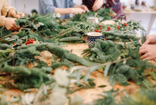 Load image into Gallery viewer, Deluxe Holiday Wreath Workshop
