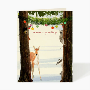 Flora & Fauna Card Holiday Card, multiple styles