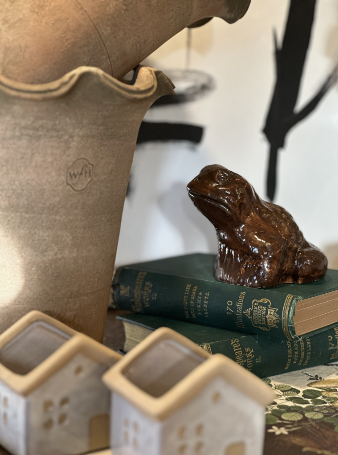 Vintage Chalkware Frog/Toad