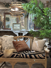 Load image into Gallery viewer, Vintage Gustavian Bench w/ Cushion
