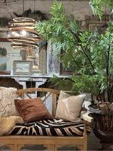 Load image into Gallery viewer, Vintage Gustavian Bench w/ Cushion
