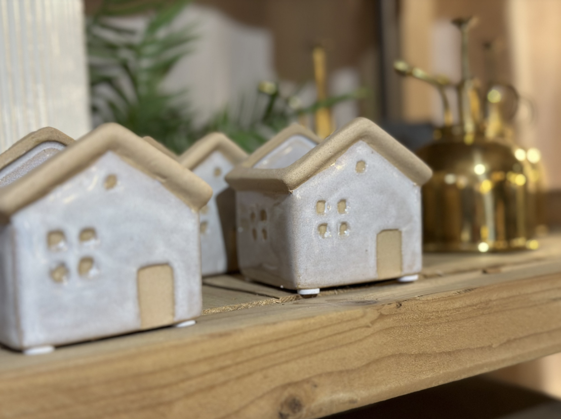 ceramic house planter Ceramic Home Planter