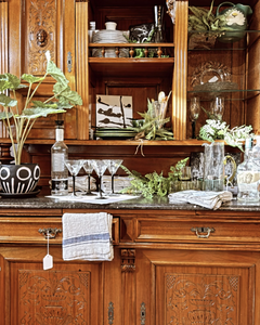 Gothic Revival Fruitwood Cabinet