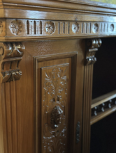 Load image into Gallery viewer, Gothic Revival Fruitwood Cabinet
