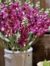 Load image into Gallery viewer, Faux Snap Dragon Stem, multiple styles
