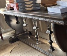 Load image into Gallery viewer, Walnut Trestle Console/Table

