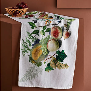 French Natural Linen Runner, multiple styles