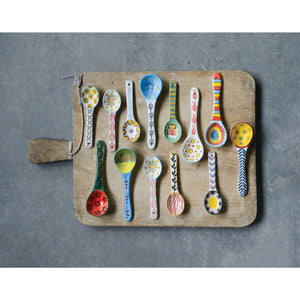 Colorful Handpainted Spoon, multiple styles