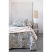Load image into Gallery viewer, Cotton Kantha Quilt &amp; Shams Bedding Set
