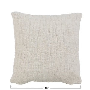 Stonewashed Silk & Cotton Down Pillow