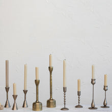 Load image into Gallery viewer, Hand-forged Beaded Candleholder, multiple styles
