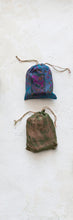 Load image into Gallery viewer, Found Vintage Silk Sari Pouch, multiple styles
