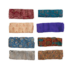 Load image into Gallery viewer, Found Vintage Silk Sari Scarf, multiple styles
