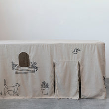 Load image into Gallery viewer, Cotton Tablecloth Playhouse
