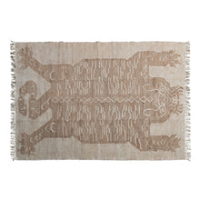 Load image into Gallery viewer, Handwoven Jute &amp; Cotton Tiger Rug

