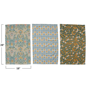 Woven Hand/Tea Towel, multiple styles