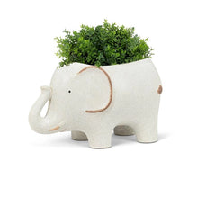 Load image into Gallery viewer, Ceramic Elephant Planter
