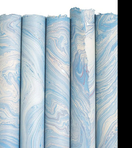 Handmade Artisanal Marbleized Paper, multiple styles