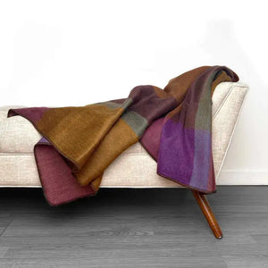 Genuine Alpaca Throw, multiple styles