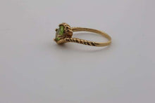 Load image into Gallery viewer, 10Kt Peridot Estate Ring
