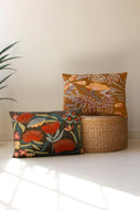 Garth Velvet Embroidered Pillow, multiple styles
