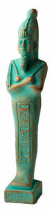 Verdigris Osiris Statue