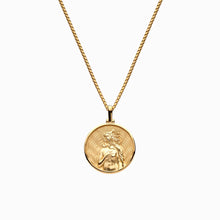 Load image into Gallery viewer, Mini AWE Goddess Coin Pendant w/ Chain, multiple styles

