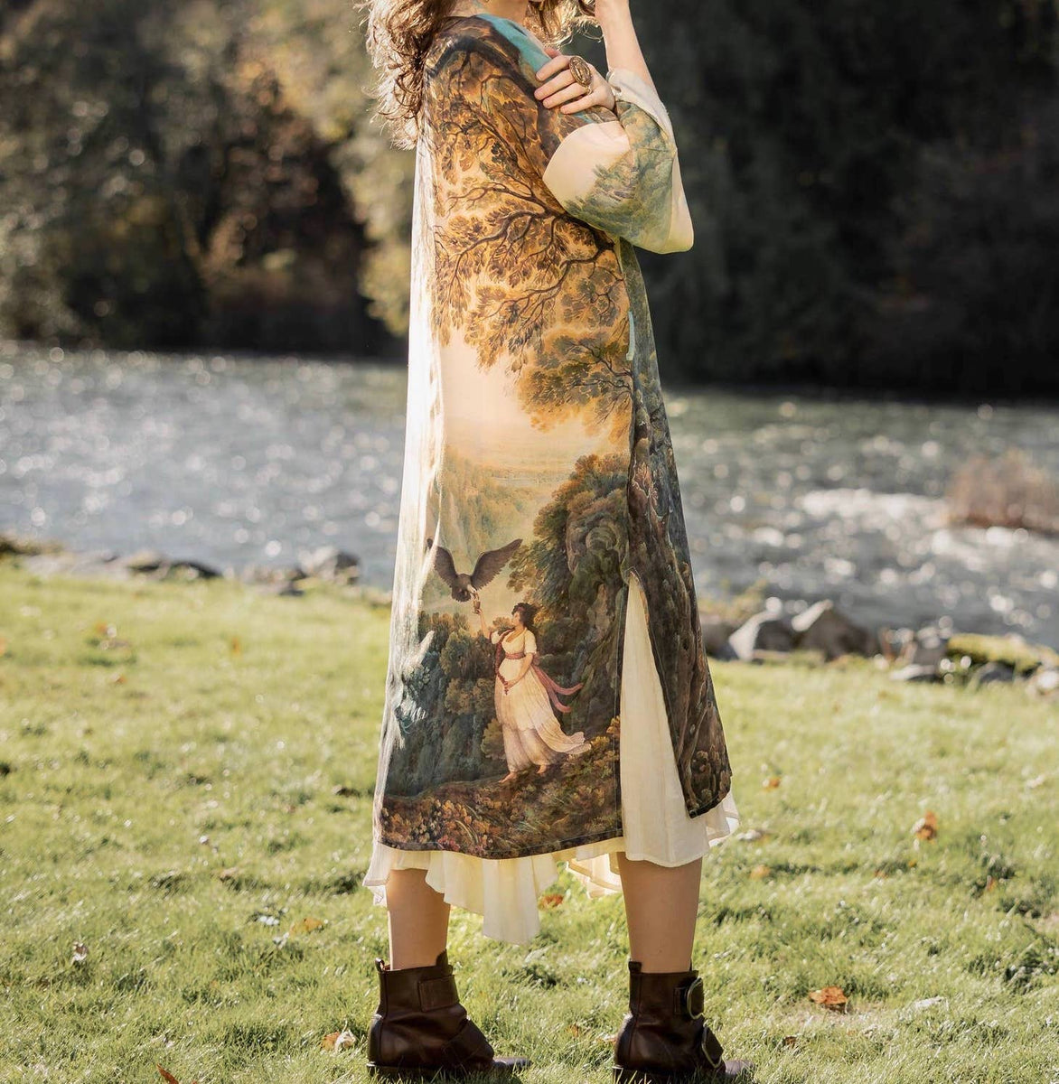 Luxury Art Duster Kimono Robe, multiple styles – Chartreuse & co