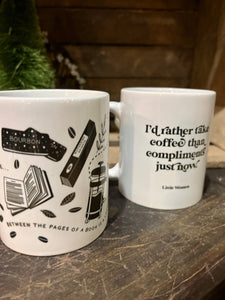 Literary Mug, multiple styles