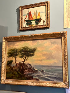 Boating Original Oil Painting