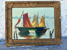 Load image into Gallery viewer, Boating Original Oil Painting
