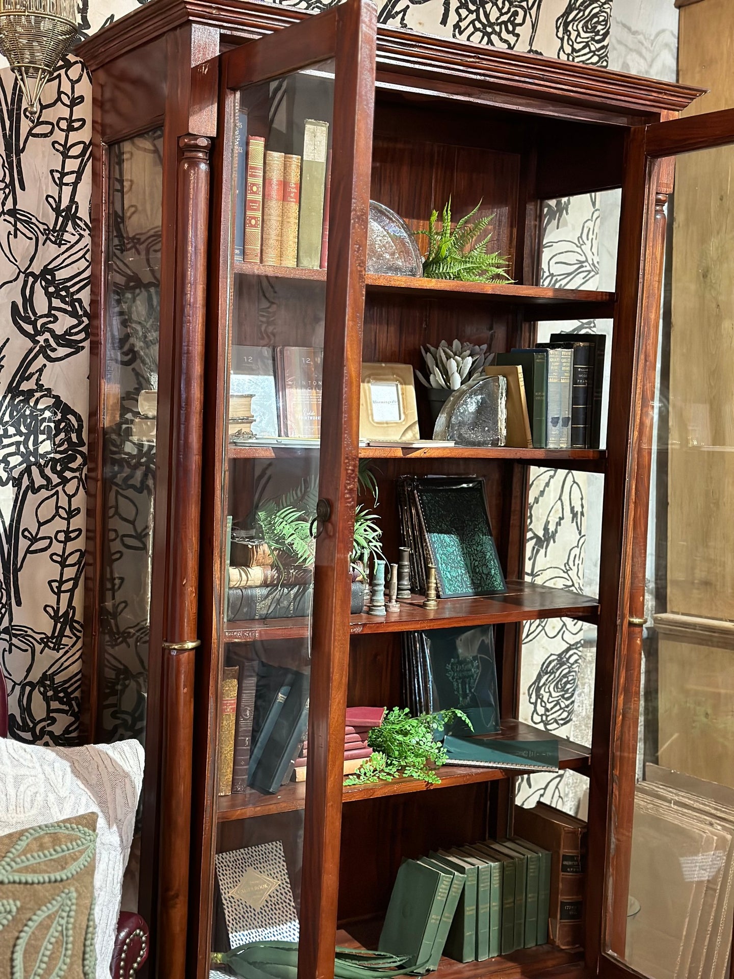 Vintage Mahogany Shelf