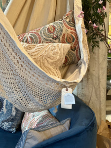 Handmade Crochet Double-Size Hammock