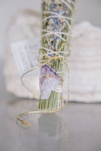 Colossal Tranquility Sage Bundle w/ Crystal