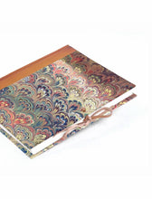 Load image into Gallery viewer, Italian Handmade Journal w/ Leather Tongs, multiple styles
