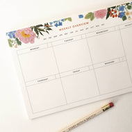 Weekly Overview Planner, multiple styles